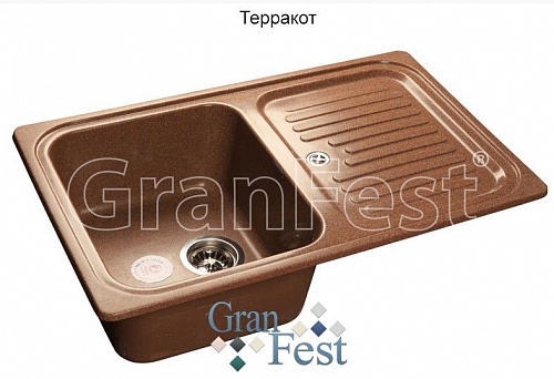 Кухонная мойка Granfest Standart GF-S780L