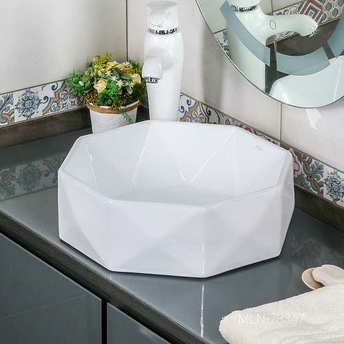 Умывальник фигурный 78347 MELANA