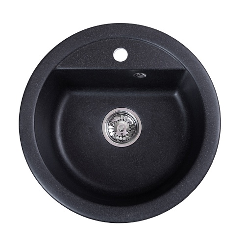 Мойка гранит FOSTO NOVA 44 (черный) без сифона 