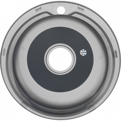 Мойка нерж врезная  MELANA D510 (0,6х160) (12)  декор 101/157D